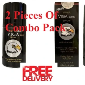 Viga Spray For Men 50000 Super Viga 2 Pieces of combo pack
