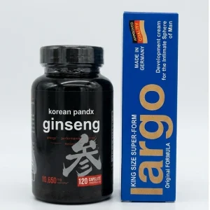 Largo Cream + Korean Panax Ginseng Combo