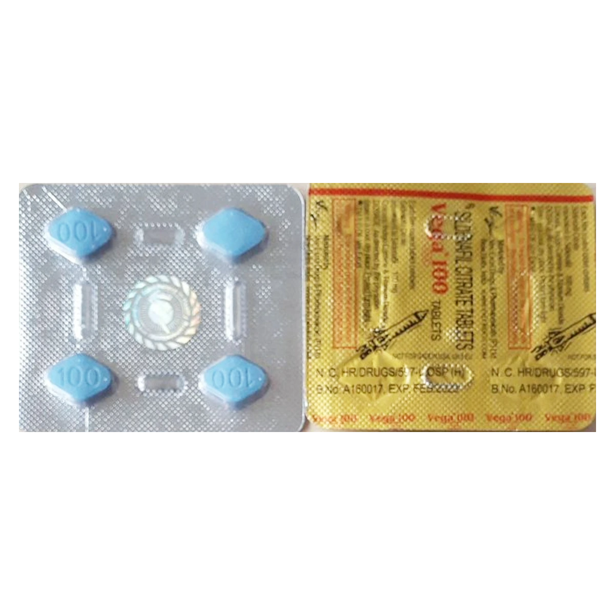 Vega 100mg Tablets - Image 4