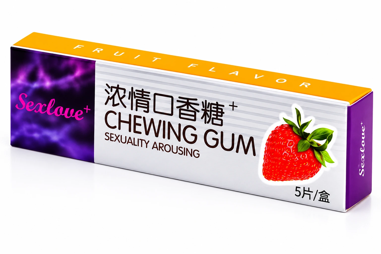 Sex Love Strawberry Chewing Gum for Women/Female (Combo Pack) - Image 4